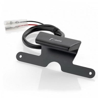 Osvětlení SPZ pro držák SPZ Rizoma, univerzální, E-mark, černá